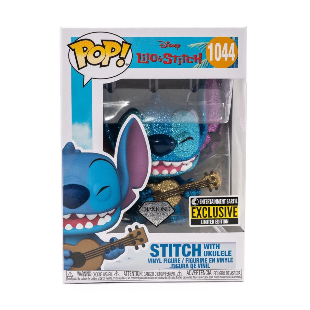 POP! Lilo & Stitch - Stitch w/Ukulele Diamond (EE Exclusive)