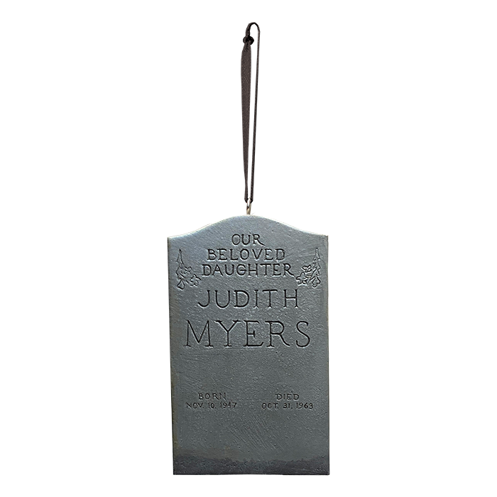 Halloween 1978 Judith Myers Tombstone Ornament