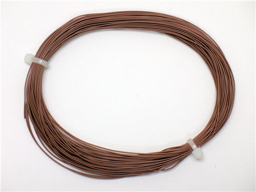 ESU 51948 LokSound Brown Hi-Flex Wire .6mm AWG36 10m Long NIB