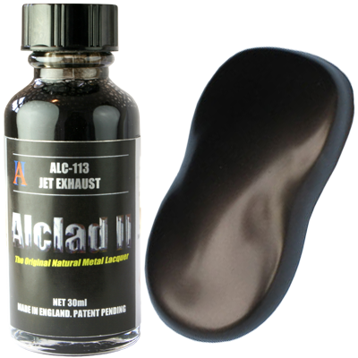 Alclad II 113 Jet Exhaust Lacquer Paint 30mL NIB