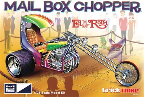 MPC MPC892 Ed Roth's Mail Box Chopper (Trick Trikes Series) 1/25 Plastic Model Kit (Level 2) NIB