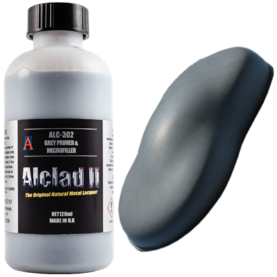 Alclad II 302 Grey Primer & Microfiller 120mL NIB
