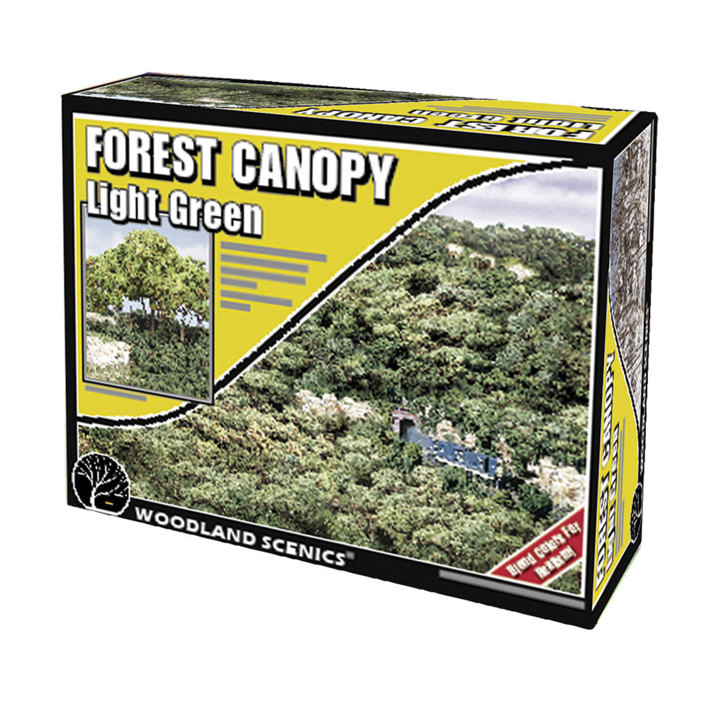 Woodland Scenics F1660 Forest Canopy Light Green KIT NIB