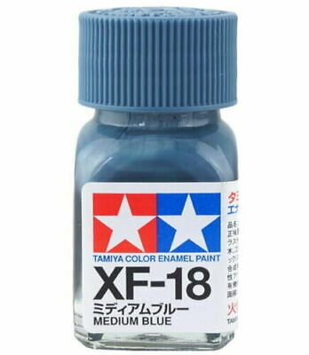 Tamiya 80318 Enamel EXF-18 Medium Blue Mini Bottle 10mL (1/3oz) NIB
